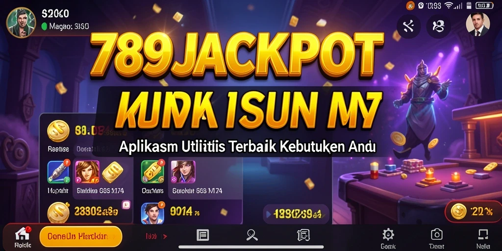 Tampilan utama 789JACKPOT dengan antarmuka intuitif untuk pengguna.