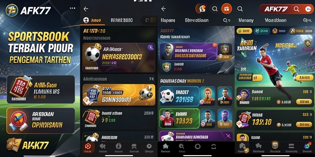Tampilan gameplay menarik AFK77 dengan berbagai opsi taruhan.