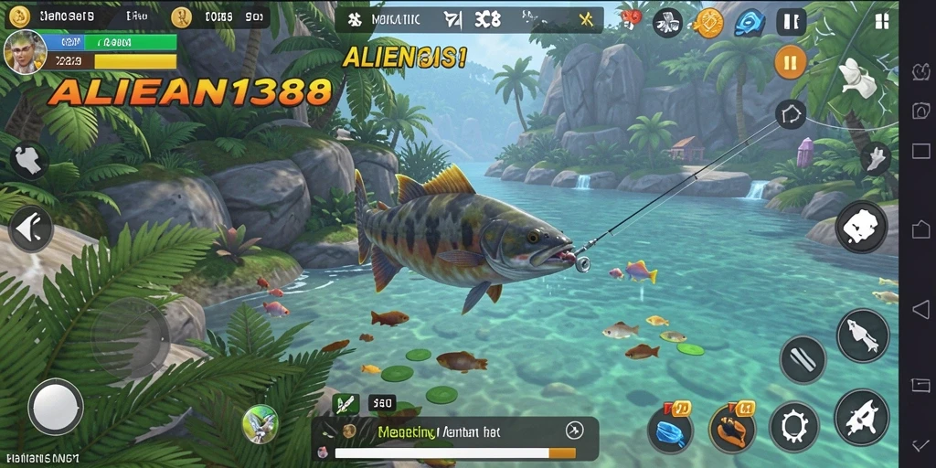 Gameplay ALIEN138 yang menyenangkan dengan fitur memancing yang lengkap.