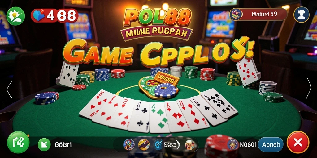Tampilan gameplay Gaple yang menarik dan interaktif.
