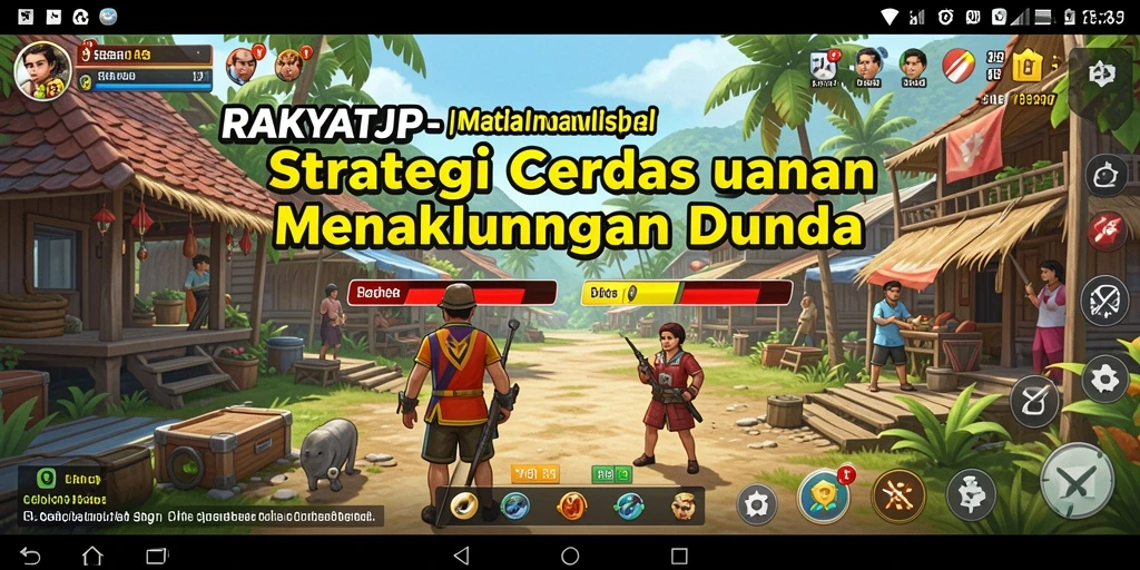 Tampilan gameplay RAKYATJP yang menantang dan mendebarkan.