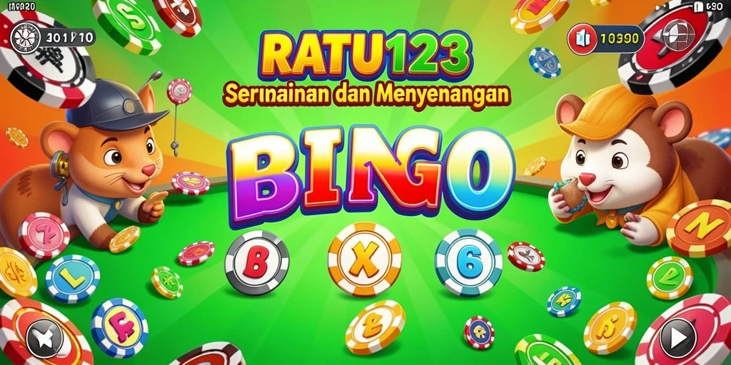 Gameplay Bingo seru dan interaktif di RATU123.