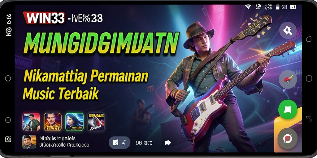 Tampilan gameplay WIN33 dengan interaksi musik yang menarik.